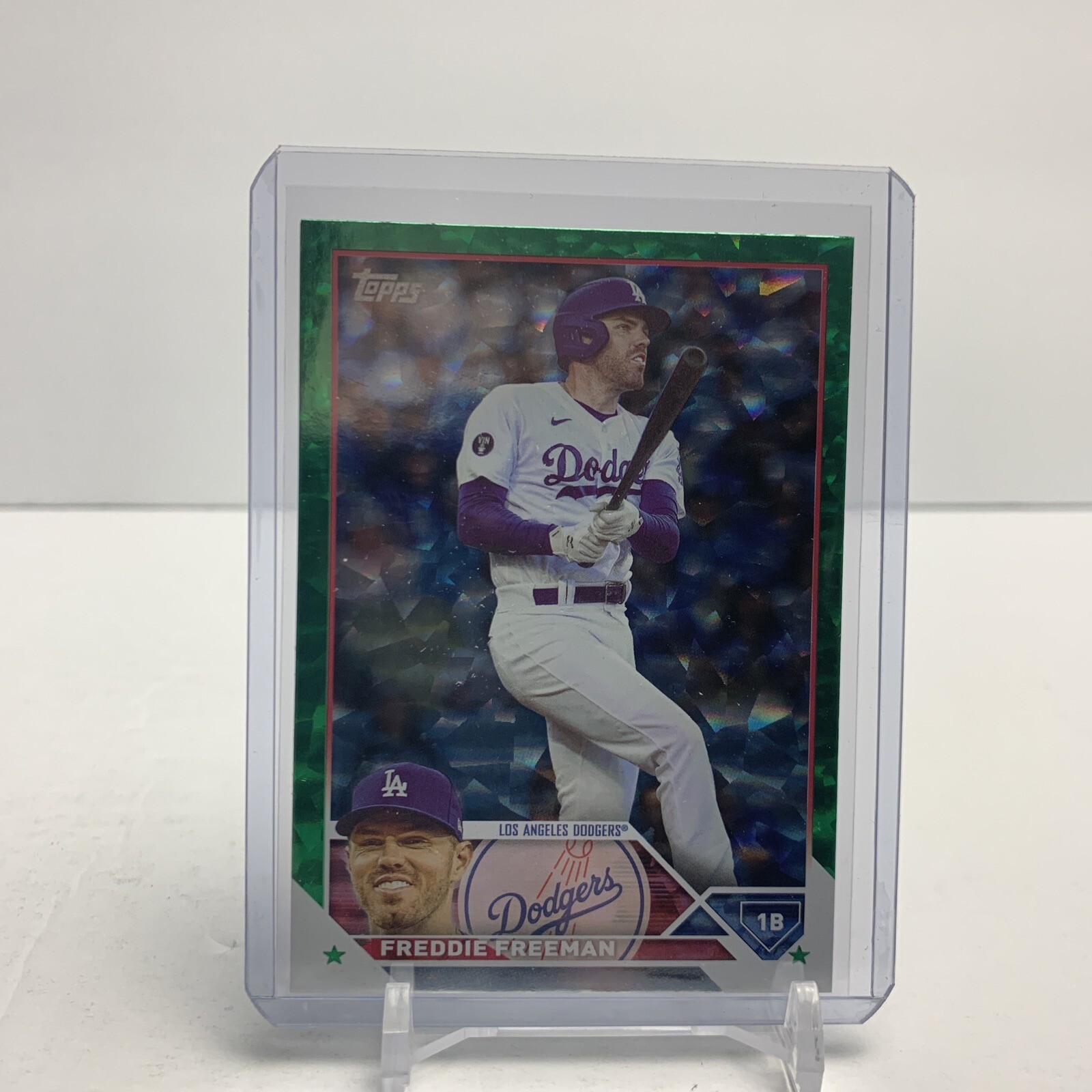 2023 Topps - Green Foil #200 Freddie Freeman 92/499 Dodgers