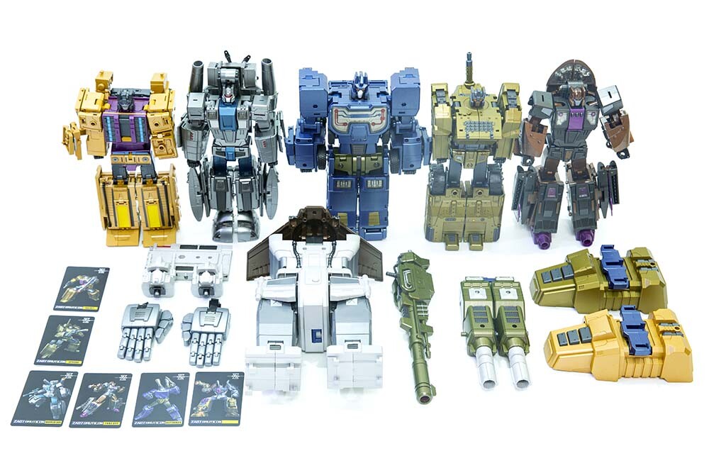 Zeta Toys ZA-07 ZA07 Onslaught Blast Off Vortex Brawl Swindle