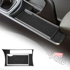 For Mazda 3 10-2013 Gear Shift Panel Cover Storage Box Carbon Fiber Sticker