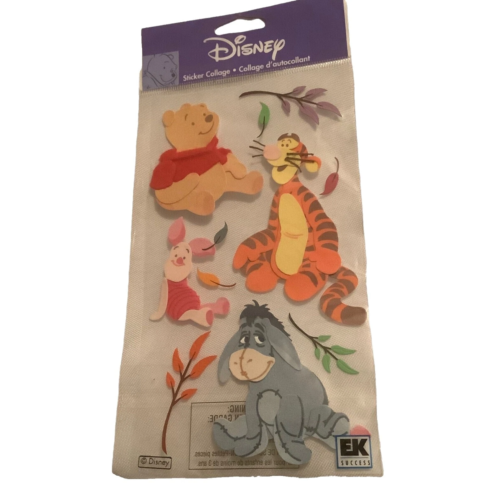 Dibujos animados y personajes Varios Colores Scrapbooking Dimensional Stickers