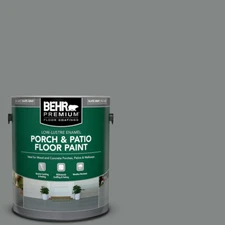 1 Gal Slate Gray Low-Lustre Enamel Interior/Exterior Porch and Patio Floor Paint