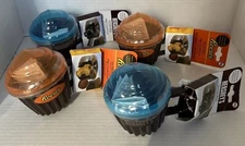 Set of 4 Reese’s & Hershey's Lava Cake Maker Microwave Cupcake - NEW!