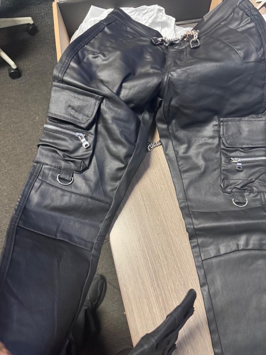 valabasas jeans men all black size 28 | eBay
