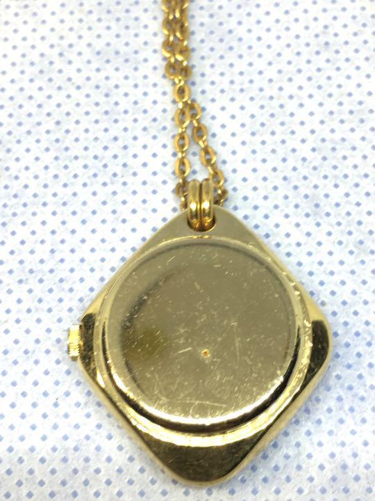 Citizen Quartz Pendant Watch for Women 2320-5940 Gold Tested
