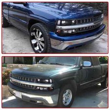 Black Headlights Tail Lights Set For 1999-2002 Chevy Silverado 150025003500 Black Headlights Tail Lights Set For 1999-2002 Chevy Silverado 150025003500