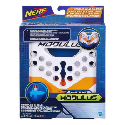 Hasbro Nerf Modulus Aufbewahrungsschild 24 Pfeile + 6 Mega Pfeile C0387