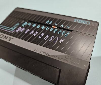 SONY】CTP-1A FM STE REO/AM TUNER PACK AM530-1605KHz FM76-108MHz