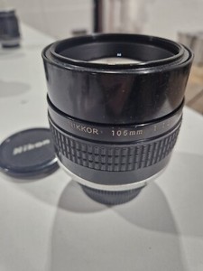 Nikkor Nikon 105mm F1.8 AIS Vintage Lens
