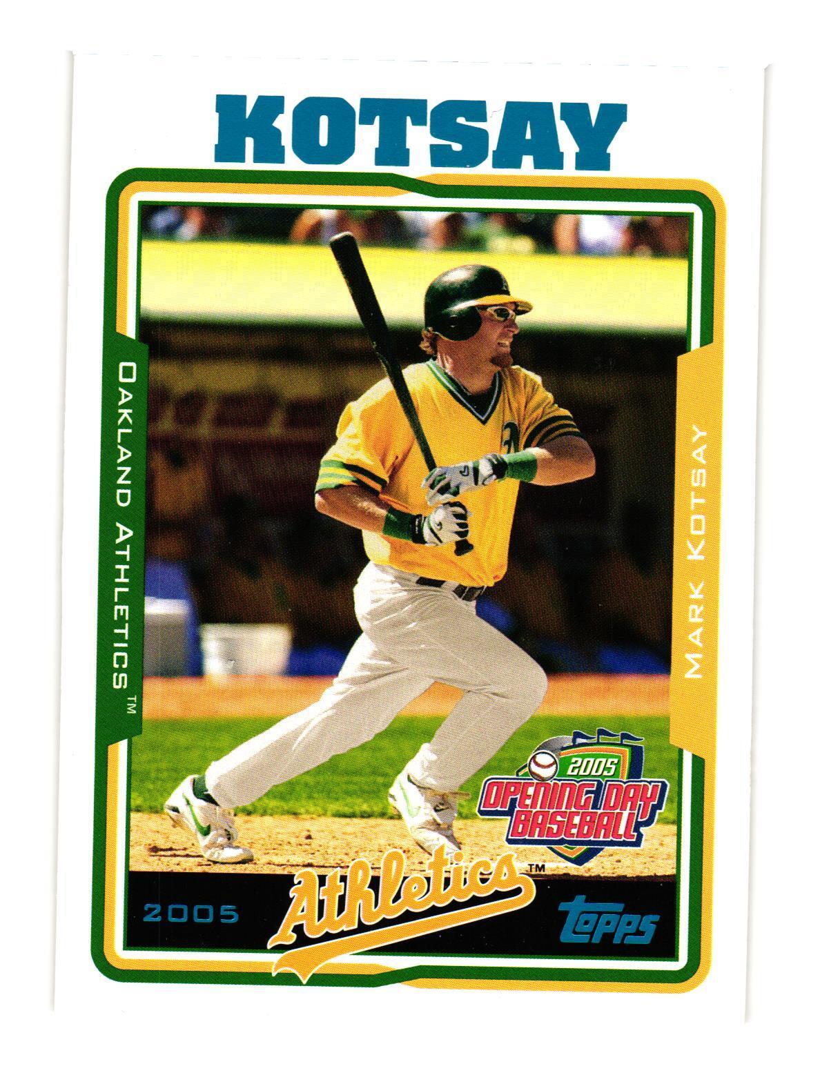 2005 Topps Opening Day #141 Mark Kotsay Oakland Athletics