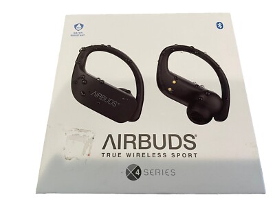 Airbuds 4 Series True Wireless Sport Bluetooth Ear Buds  Charger Case Vio3