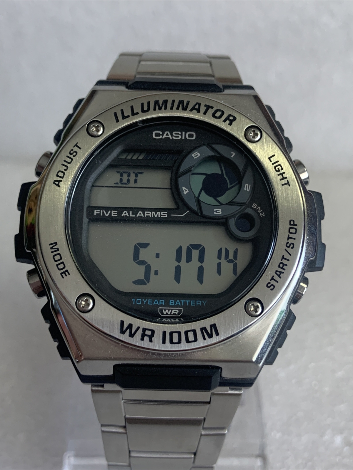 Casio Collection Quartz Digital Men Watch MWD-100H.