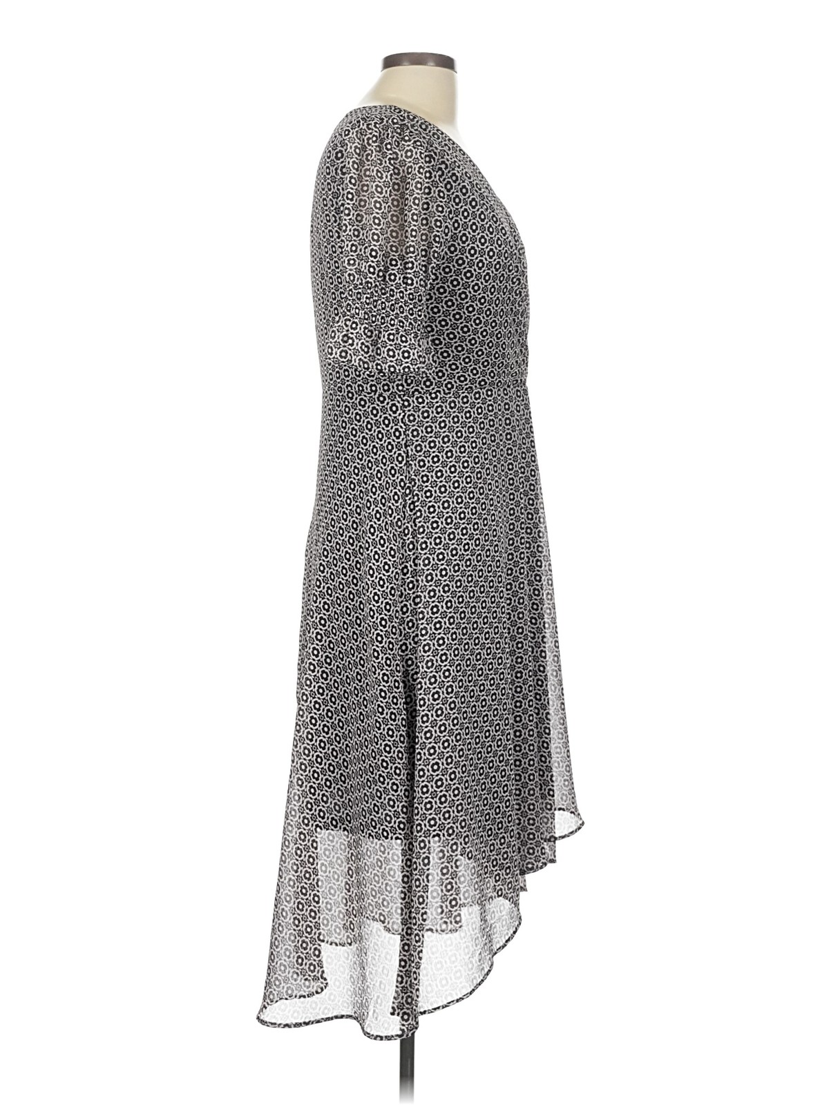 Tommy Hilfiger Women Gray Cocktail Dress 10 thumbnail 3