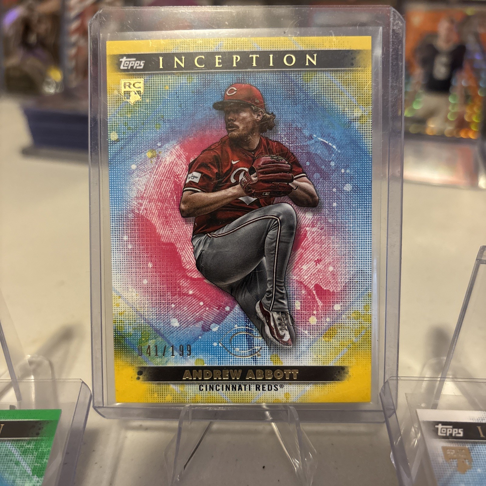 Andrew Abbott 2024 Topps Inception #80 Green Price Guide - Sports 