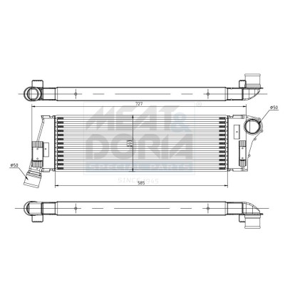 Meat & Doria LadeluftküHler LLK FüR Renault Grand ScéNic II 2.0 1.5 Dci JM0/1-image