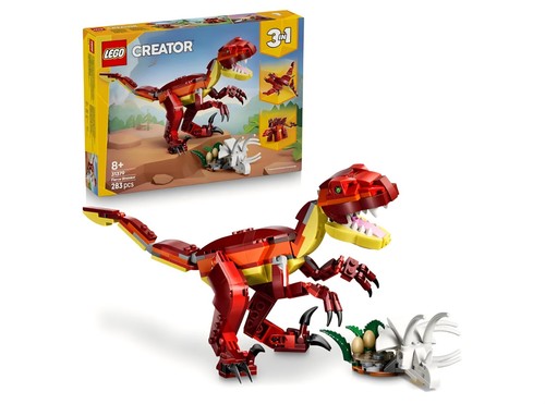 LEGO Creator 3-in-1 Fierce Dinosaur Set 31379 283 Pieces Age 8+