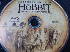 The Hobbit The Battle of the Five Armies Extended Blu Ray (DISC ONLY) 