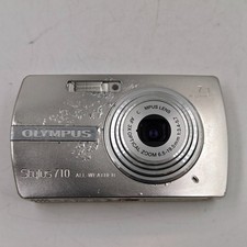 Olympus Stylus 710 7.1 MP Digital Camera Silver - Not Working