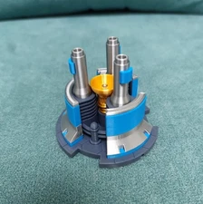 Red Alert 2 3D Printing Model of Power Plant Toy Figurine