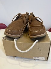 Yogi Lawson Crepe Sole Zamszowe Beżowe Jasnobrązowe Piaskowe Mokasyny, Wielka Brytania 9 w bardzo dobrym stanie Casual