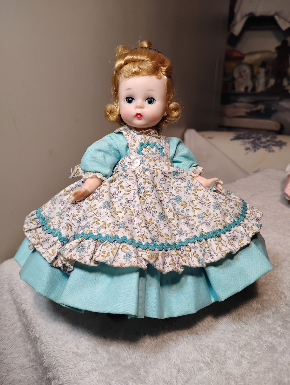 Vtg Madame Alexander Amy BKW Doll Little Women w Rare Dress 