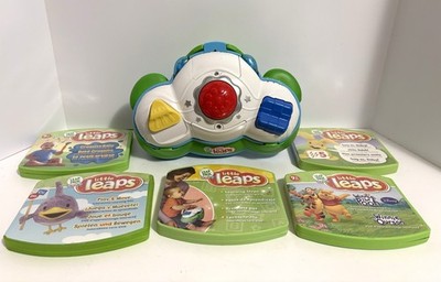 Leap Frog Baby Little Leaps Grow With Me Learning System with 5 Learning Games