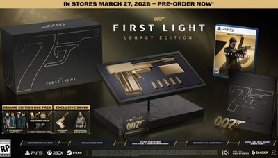 James Bond 007: First Light Legacy Edition PlayStation 5 Presale 3/27/26
