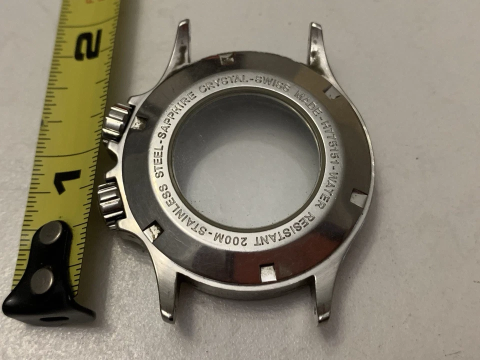 Hamilton Caqui Azul Marino Automático H775151 Solo Estuche 2 Coronas Foto 4 de 4