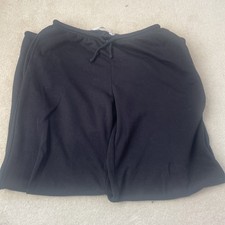 Black Wide-Leg H&M Joggers