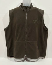 Boyt Harness Company NWTF Fleece Vest Embroidered Green Turkey Hunting Men’s XL