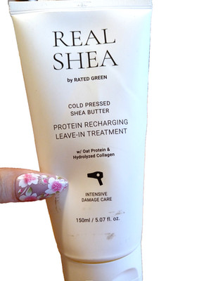 RATED GREEN Real Shea Cold Pressed Butter leavein Treatment intensive hair dmg