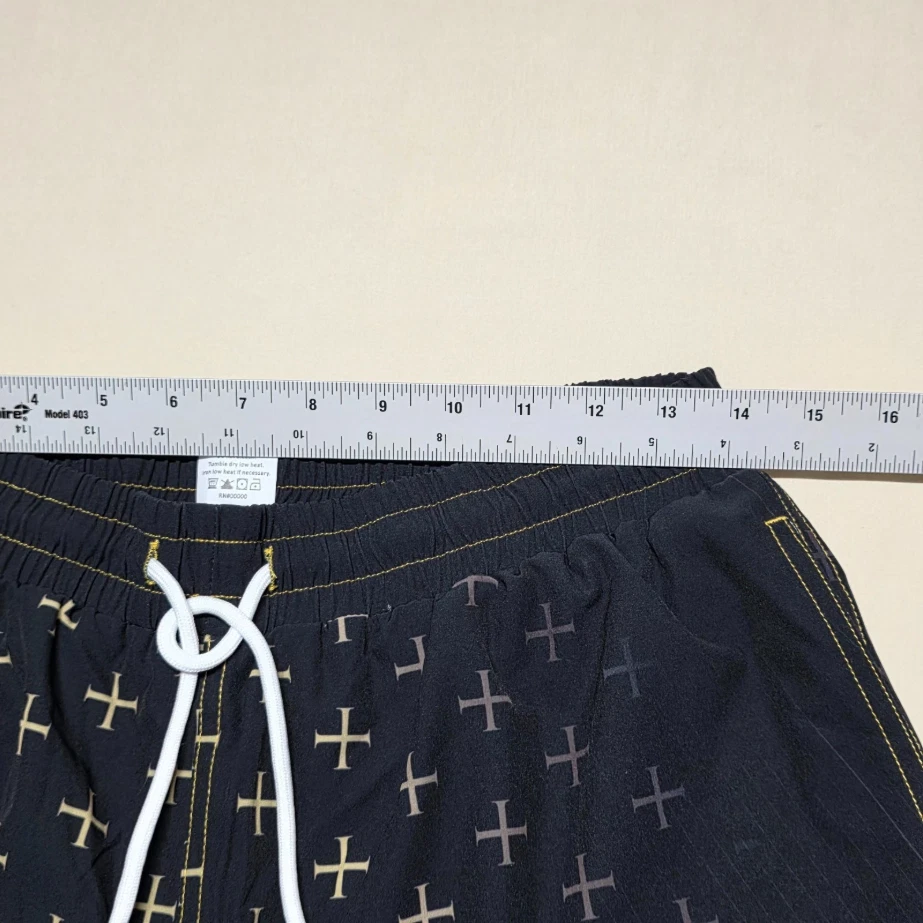 SLUNKS JS Lions Men SwimTrunks Size Large Lined Volleyball Above Knee Graphics - Image 3 of 4