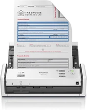 Brother ADS-1300 Compact Desktop Scanner | Scan Speeds of Up to 30ppm | Single P
