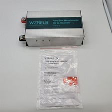 WZRELB 2000W Pure Sine Wave Power Inverter 12V DC to 120V AC SE2000W12V