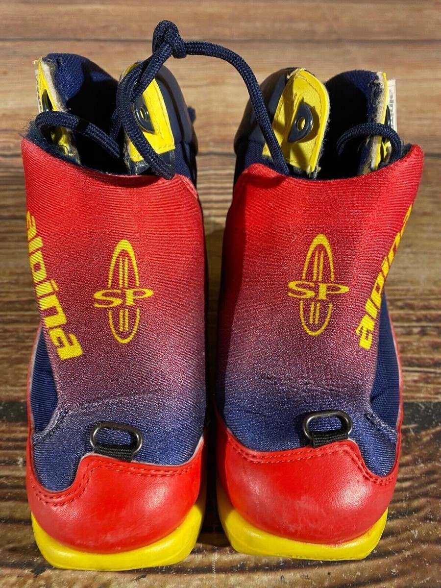 Alpina 312jr Kids Nordic Cross Country Ski Boots Size EU28 US10.5