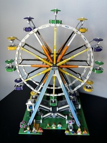 10247 FERRIS WHEEL - Lego Creator Expert 100% Complete + POWER FUNCTIONS