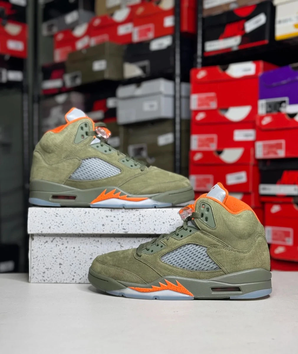 Jordan 5 Retro 2024 Olive for Sale | Authenticity Guaranteed | eBay