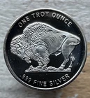 One Troy Ounce.999 Fine Silver Round ***FREE SHIPPING***