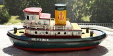 MODERN TOYS JAPAN METAL  NEPTUNE TUGBOAT - WORKS