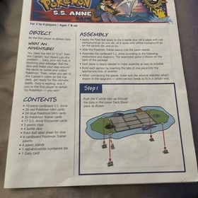 Pokemon S.S Anne Game   Expanding 3-D Adventure Series I Have Bro 1997