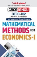 Gullybaba. Com Panel | BECC-102 Mathematical Methods For Economics-I | Buch