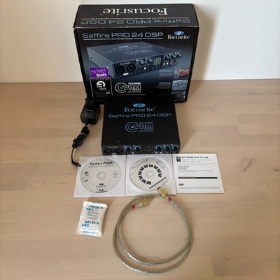 Focusrite Saffire PRO 24 DSP Firewire 400 800 Externes Audioboard Interface