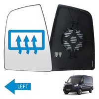 Linke N/S Obere TüR AußEn-Spiegelglas Beheizt Konvex FüR Ford Transit MK8 2014-