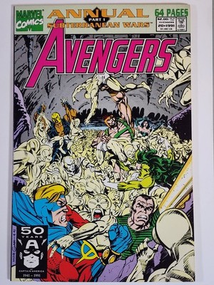 AVENGERS ANNUAL #20 VF/NM MARVEL COMICS 1991