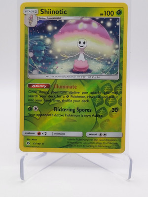 Shiinotic 17/149 Sm Base Set Reverse Holo