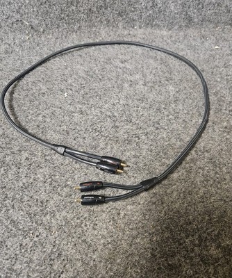 AudioQuest Tower RCA Cable; 1m Stereo Interconnect