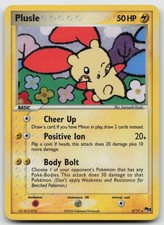 Plusle Rare Holo POP Series 3 5/17 MP on eBay