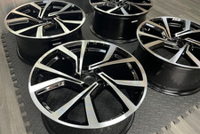 X4 18” ALLOY WHEELS BRESCIA CLUBSPORT FIT VW GOLF MK6 MK7 AUDI A3 CADDY 5X112