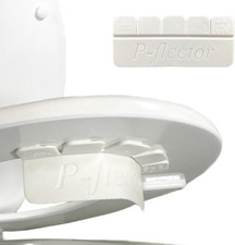 P-flector  Toilet Seat Urine Guard 1-Pack - Pee Splash 1 Pack, White