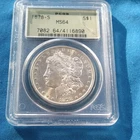 Morgan Dollar 1878 San Francisco PCGS MS64 Uncirculated Silver $1 Coin