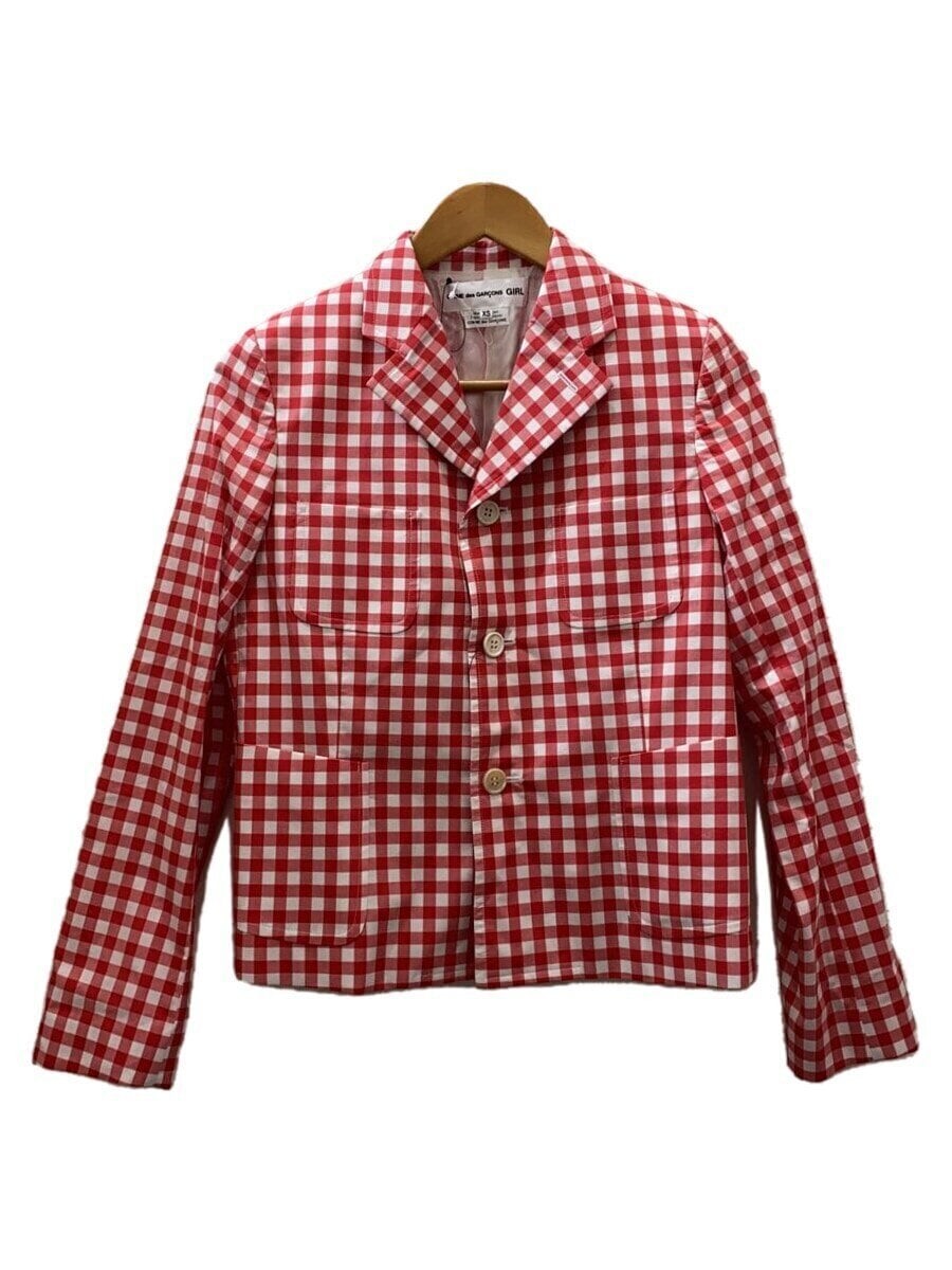 Gingham Comme Des Garcons Girl Jacket Rare Piece From CDG 2019 SS